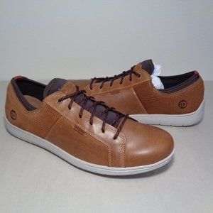 Dunham Size 12 M FITSMART LTT Tan Leather Sneakers New Men's Shoes